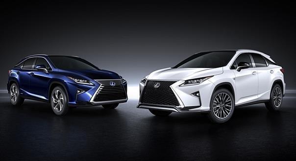 Weltpremiere des neuen Lexus RX an der New York International Auto Show 2015.